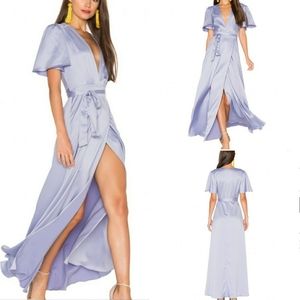 Privacy Please Plaza Kimono Dress Lavender Size Small